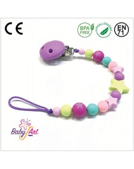 PACIFIER CHAIN BABYJART WITH NAME