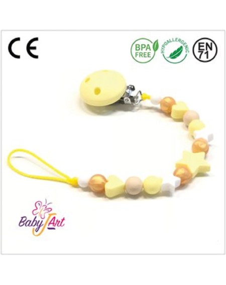 PACIFIER CHAIN BABYJART WITH NAME
