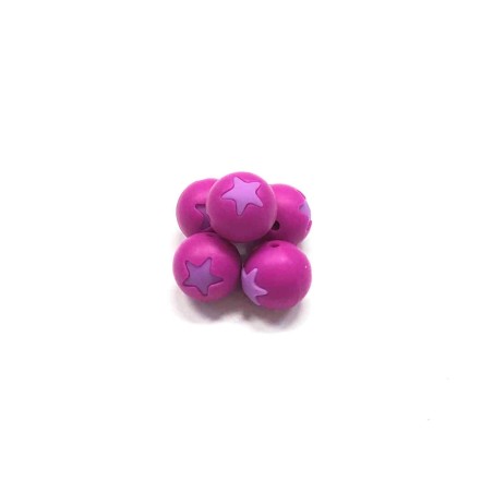 Siliconen Ballchen mit Stern