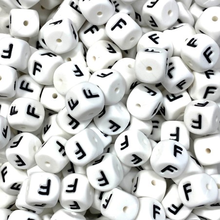 KIT 20 st Einzelnersilikonbuchstabenwürfel 10mm