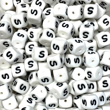 KIT 20 st Einzelnersilikonbuchstabenwürfel 10mm