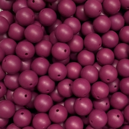 Kit 30 pcs Silicone beads 15mm