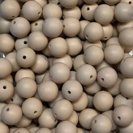 Kit 30 pcs Silicone beads 15mm