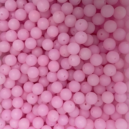 Palline in silicone 12mm GLOW IN THE NIGHT