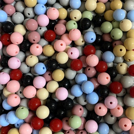 Beads SHINY Silicone 12mm