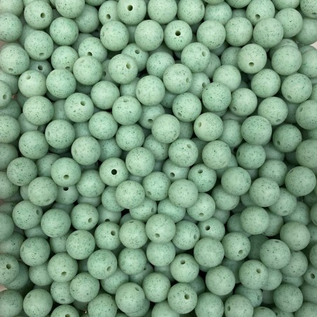 Palline GLITTER in silicone 12mm