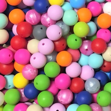 Beads 15mm Silicone